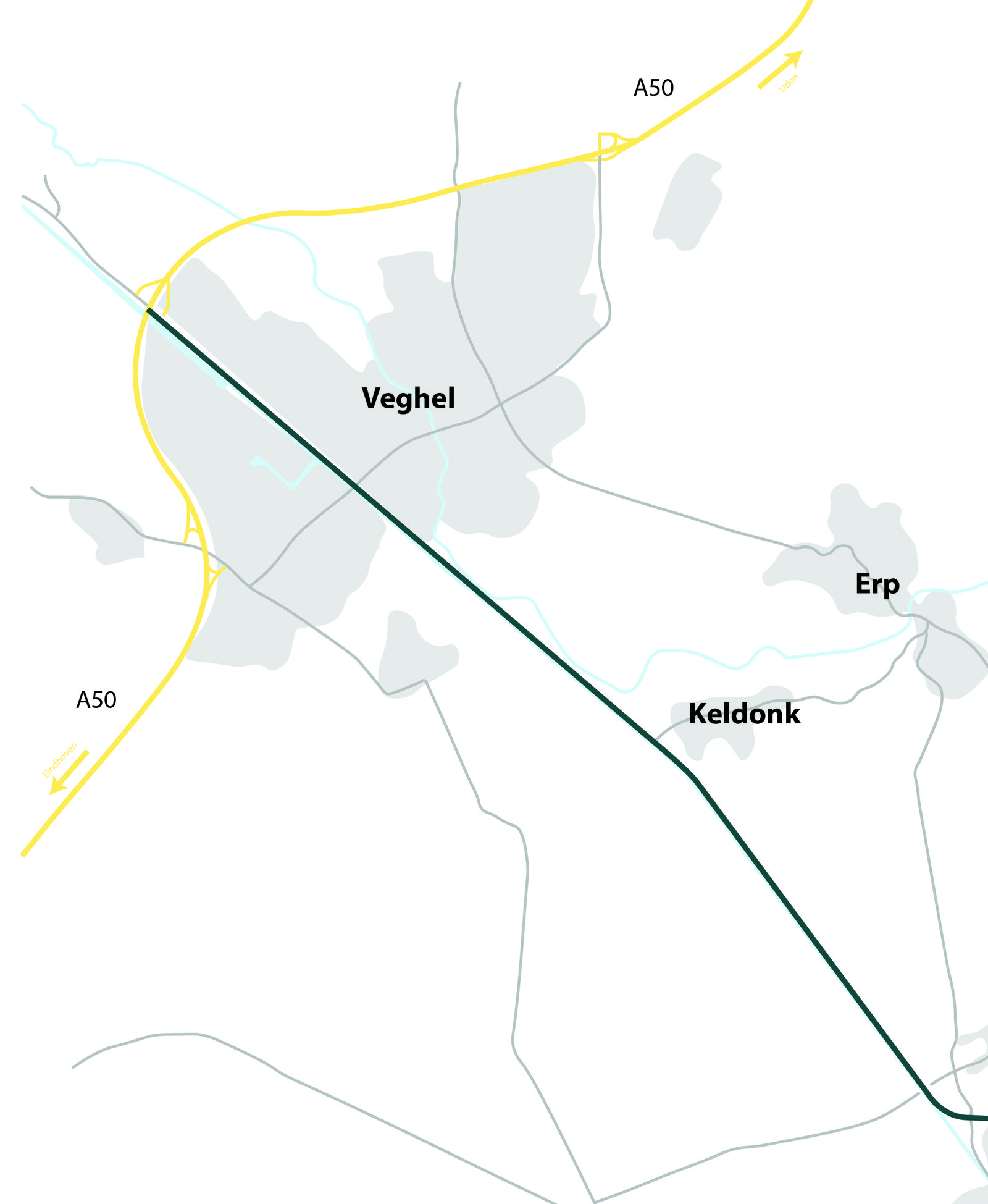 N279_VeghelAsten_Kaart_Deelgebied 1